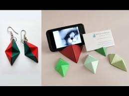 Get it as soon as thu, jul 29. Origami Double Pyramid Business Card Stand Base Para Tarjetas O Iphone Youtube