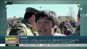 La muerte del joven mapuche camilo catrillanca el pasado miércoles por un disparo de la policía ha generado protestas violentas en la araucanía, una región del sur de chile que es emblemática para. Chile Recuerda A Camilo Catrillanca Simbolo De Lucha De Las Protestas Youtube