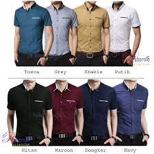 May 31, 2021 · kalau masih bingung mau model apa, simak referensi outfit brokat navy untuk kondangan berikut ini. Kemeja Daniel Baju Kemeja Lengan Pendek Pria Model Polos Kombinasi Terbaru Shopee Indonesia