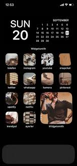 Ios 14 Aesthatic Home Screen Ideas Sanat Teknikleri Teknik Sanat