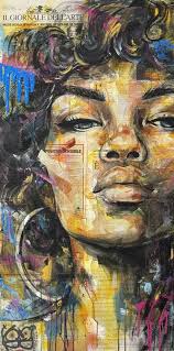 Original Abstract Women Watercolor Paintings For Sale