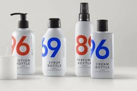 A New Set Of High Quality Psd Cosmetic Packaging Mockups With A Psd Perfume Bottle Syrup Cream And Psd Loti Cosmetic Packaging Lotion Bottle Packaging Mockup