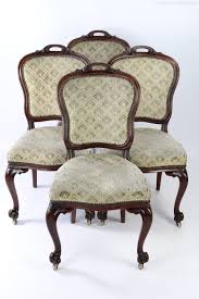 Set 4 Victorian Balloon Back Dining Chairs Antiques Atlas Dining Chairs Chair Chippendale Chairs
