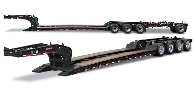 Fontaine Fontaine Heavy Haul Magnitude 60 Class Mbmd Lowboy Trailer