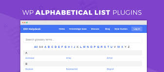 How do you alphabetically sort german names when a list contains last names starting with von., de., van. etc.? 4 Wordpress Alphabetical List Plugins 2021 Formget