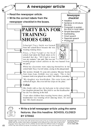 The newspaper reports teaching pack. Eyfs Ks1 Ks2 Newspapers Teachit Primary