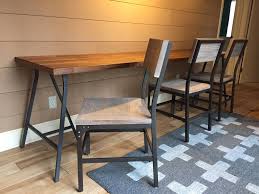 One Room Challenge Kid S Homework Area Week 5 Free Knock Off Restoration Hardware Flashcards Postbox Designs Desk And Chair Set Ikea Desk Butcher Block Desk