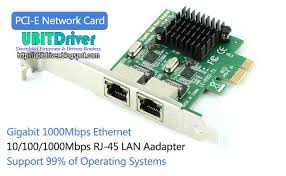 Download Drivers Ubit 8102 T2 Network Card Pci Express 2 Port Network Controller Card 1000mbps Networking Save Power Router