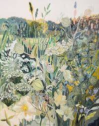 Cranes Garden Archival Print Botanical Art Illustration Art Art