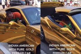 Reports suggest that he is worth billions of dollars, though an exact figure is difficult to pin down given. Lesson On How Not To Spend Money When Wealthy Anand Mahindra Reacts To Viral Video Of Pure Gold Ferrari Car Watch
