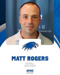 🚨 HEAD COACH ALERT 🏈🫡 Hartwick Football has named Matt Rogers as its  next Head Coach! He officially starts