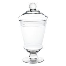 A beautiful way to keep your things organized, you can also fill it with decorative rocks, glass marbles or colored sand to add that extra flair as a décor piece. Cys Gaj005 Glass Apothecary Candy Buffet Jar Glass Apothecary Jar H95 Open D45clear Check Out The Im Apothecary Jars Candy Buffet Jars Glass Apothecary Jars