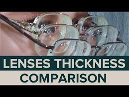 1 To 20 Glasses Thickness Comparison
