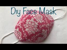 En Kolay Maske Yapilisi Kendi Maskeni Kendin Yap Diy Face Mask How To Make Mask At Home Youtube Diy Face Mask Diy Face Diy