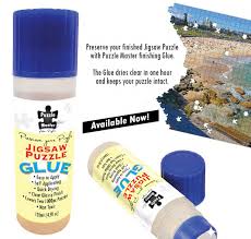 There are several companies that sell jigsaw puzzle glue. Belta Brands Toys Puzzles Sporting Goods More