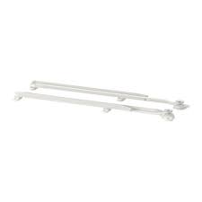 Hjalpa White Pull Out Rail For Baskets 55 Cm Ikea Storage Furniture Ikea Modular Storage