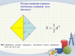 Презентація "Поняття площі многокутника. Площа прямокутника ...