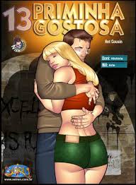 Priminha Gostosa EP 13 - Parte 1 e 2 Completo - Quadrinhos de Sexo