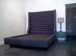 Buttonless diamond tufting finishes the classy look, while a hidden back compartment provides all the necessary hardware to attach it to any bed base, frame, or. Tall King Headboard Ideas On Foter