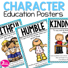 Check Out These Simple And Effective Character Education Posters With Scripture Character Education Posters Education Poster Character Education