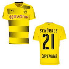 Radikale preissenkungen für die dortmund trikots mit bis zu 55 prozent rabatt und preisnachlass. Bvb Borussia Dortmund Trikot Home Kinder 2017 2018 Schurrle 21 Sportiger De