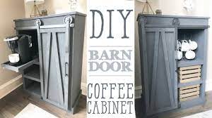 Check spelling or type a new query. Diy Barn Door Coffee Cabinet Youtube