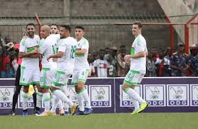 يستعد منتخب سورية لكرة القدم للقاء منتخب المالديف يوم الجمعة القادم ضمن التصفيات المشتركة لكأس العالم في قطر 2022 وكأس آسيا في الصين 2023 وذلك على ملعب الشارقة المعتمد رسمياً لإجراء ما تبقى من مباريات التصفيات. Ø¨Ù„Ù…Ø§Ø¶ÙŠ ÙŠØ¹Ù„Ù† ØªØ´ÙƒÙŠÙ„Ø© Ø§Ù„Ø¬Ø²Ø§Ø¦Ø± Ù„Ø£Ù…Ù… Ø£ÙØ±ÙŠÙ‚ÙŠØ§ 2019 Ø£Ø³Ù…Ø§Ø¡