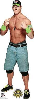 The official wwe facebook fan page for wwe superstar john cena. Amazon De John Cena Wwe Advanced Graphics Life Grosse Karton Lebensgrosse