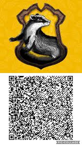 Acnl Hufflepuff Crest Animal Crossing Qr Codes Animal Crossing Animal Crossing Qr