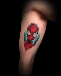 Por isso, a gente decidiu lançar o nosso segundo livro: 60 Powerful Spiderman Tattoo Ideas For Men Spiderman Tattoo Spiderman Tattoo Ideas Tattoos