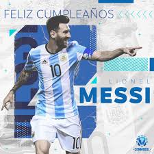 El saludo de cumpleaños de newell's para lionel messi. Conmebol Com On Twitter Feliz Cumpleanos Lionel Messi El Y Capitan De La Seleccion Argentina Cumple 33 Anos