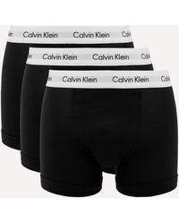 Men's cotton classics multipack knit boxers. Calvin Klein Boxers For Men Up To 41 Off At Lyst Com