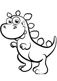 Or kids very talented and patient. Cartoon Dinosaur Coloring Sheets Coloring Pages For Kids