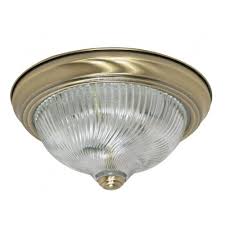Illuminates the dark spaces in your home with a light output of 1600 lumens Nuvo 2 Light 11 Flush Mount Ceiling Light Fixture Antique Brass Nuvo 60 229 Homelectrical Com