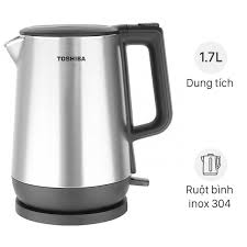 Bình đun siêu tốc Toshiba chính hãng - Điện Máy Gia Khánh