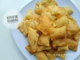 Resep Cara Membuat Keripik Bawang Renyah Bergelembung Youtube Keripik Makanan Dan Minuman Ide Makanan