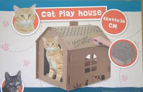 Welche kauffaktoren es beim kauf seiner katzenhaus aus karton zu beachten gibt. Katzenhaus Aus Pappe Aktuell Bei Action Katzenblog De Blog Uber Katzen Und Katzenhaltung
