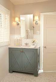 If your bathroom is in desperate need of an update, here are seven painted bathroom cabinet before and afters to inspire a colorful makeover. Bathroom Ideas Bathroom Cabinet Ideas Bathroom Paint Color Neutral Bathroom Bathroom Tiffany Bathroom Design Bathrooms Remodel Painting Bathroom Cabinets
