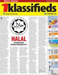 Nama dan permulaan kuat kuasa 1. Halal Di Bawah Akta Perihal Dagangan 2011 Klik