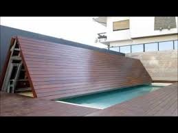 Cobertura De Seguranca Para Piscinas Em Tesoura Security Covers For Swimming Pools Youtube Pool Houses Luxury Swimming Pools Modern Pools