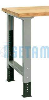 pied d etabli reglable en hauteur table reglable hauteur etabli etabli bois