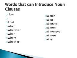 Clause Types Lets Start With A Simple Sentence
