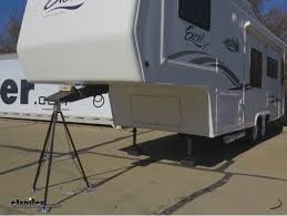 Product manual rock solid, stabilizes even the heaviest 5th wheel unique design brings the stabilizer to the king pin Ultra Fab 5th Wheel King Pin Tripod Stabilizer Review Video Etrailer Com
