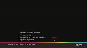 Untuk pengetahuan anda, terdapat cara untuk setting remote astro anda supaya anda boleh set dan sambungkan remote astro dengan tv. New Installation Setting Hd Enabled Box Help Support Astro