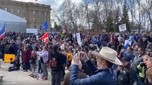 Alberta returned to step 1 of the path forward on april 6. Protesters At Alberta Legislature Calling For End To Covid 19 Restrictions 660 News