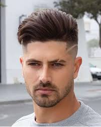 Image result for square face short haircuts men