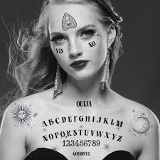 Ouija Board Temporary Tattoos. Esoteric Costume for Halloween Party. Unisex  Style, for Adults or Kids
