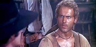 Persistent rumors that the native italian had embellished his gaze with colored contact lenses, however, have no truth: Trinity Is Still My Name 1972 Once Upon A Time In A Western