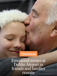 Christmas wouldn't be the same without her': Emotional scenes at Dublin  Airport as families reunite for Christmas festivities 🎅 Video by  @bryanjobrien