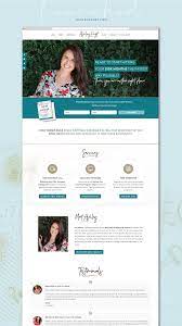 Brand Web Design Website Design Layout Coach Website Feminine Website Design